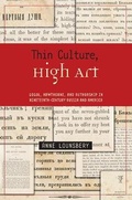 Cover: Thin Culture, High Art - Harvard University Press