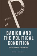 Cover: Badiou and the Political Condition - Edinburgh University Press