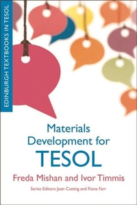 Enlarge image Cover: Materials Development for TESOL - Edinburgh University Press