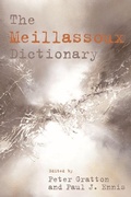 Cover: The Meillassoux Dictionary - Edinburgh University Press