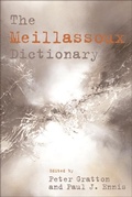 Cover: Meillassoux Dictionary - Edinburgh University Press