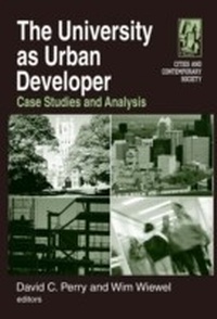 Enlarge image Cover: The University as Urban Developer: Case Studies and Analysis - Routledge