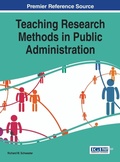 Cover: Teaching Research Methods in Public Administration - Idea Group,U.S.