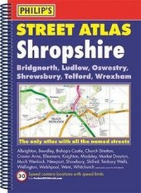 Abbildung von: Philip's Street Atlas Shropshire and Telford - Philip's