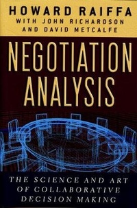 Abbildung von: Negotiation Analysis - The Belknap Press