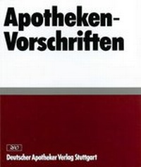 Abbildung von: Apotheken-Vorschriften in Brandenburg - Deutscher Apotheker Verlag