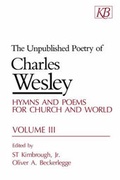 Cover: The Unpublished Poetry: v. 3 - Abingdon Press