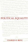 Cover: Political Equality - Princeton University Press