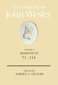 Cover: The Works: Sermons, 71-114 v. 3 - Abingdon Press