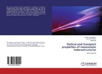 Abbildung von: Optical and transport properties of mesoscopic heterostructures - LAP Lambert Academic Publishing