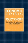Cover: Economic Crisis and Policy Choice - Princeton University Press