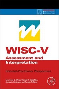 Enlarge image Cover: WISC-V Assessment and Interpretation - Academic Press