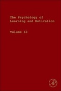 Bild: Psychology of Learning and Motivation: Volume 63 - Academic Press
