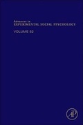 Bild: Advances in Experimental Social Psychology: Volume 52 - Academic Press