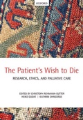Cover: The Patient's Wish to Die - Oxford University Press