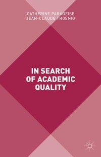 Enlarge image Cover: In Search of Academic Quality - Palgrave Macmillan
