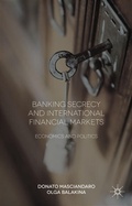 Cover: Banking Secrecy and Global Finance - Palgrave Macmillan