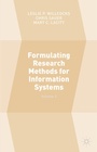 Cover: Formulating Research Methods for Information Systems - Palgrave Macmillan