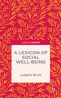 Cover: A Lexicon of Social Well-Being - Palgrave Pivot