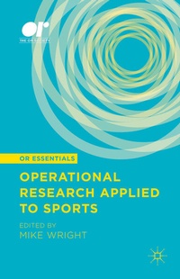 Enlarge image Cover: Operational Research Applied to Sports - Palgrave Macmillan