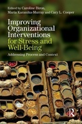 Cover: Improving Organizational Interventions For Stress and Well-Being - Routledge