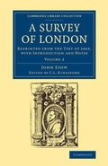 Cover: A Survey of London - Cambridge University Press