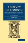 Cover: A Survey of London 2 Volume Set - Cambridge University Press