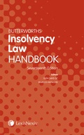Cover: Butterworths Insolvency Law Handbook - Butterworths Law