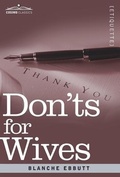 Cover: Don'ts for Wives - Cosimo Classics