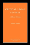 Cover: Critical Legal Studies - Princeton University Press