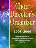 Cover: Choir Directors Organizer 2008-2009 - Abingdon Press