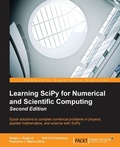 Cover: Learning SciPy for Numerical and Scientific Computing Second Edition - Packt Publishing