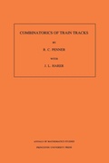 Cover: Combinatorics of Train Tracks - Princeton University Press