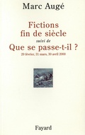 Cover: Fictions de Siecel Suivi de Que Se Passe-T-Il ? - Fayard