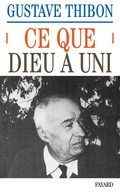 Cover: Ce que Dieu a uni - Fayard