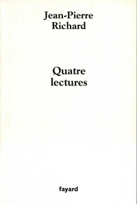 Enlarge image Cover: Quatre Lectures - Fayard