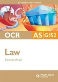 Cover: OCR AS Law: Unit G152 - Philip Allan Updates