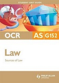 Enlarge image Cover: OCR AS Law: Unit G152 - Philip Allan Updates