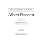 Cover: The Collected Papers of Albert Einstein, Volume 4 (English) - Princeton University Press