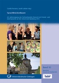 Cover: SprachBr&uuml;ckenBauen - Universit&auml;tsverlag G&ouml;ttingen