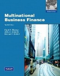 Abbildung von: Multinational Business Finance - Pearson Education (US)