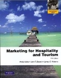Cover: Marketing for Hospitality & Tourism - Pearson