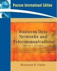 Enlarge image Cover: Business Data Networks and Telecommunications - Pearson