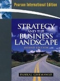 Cover: Strategy and the Business Landscape - Pearson