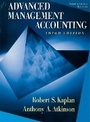 Cover: Advanced Management Accounting - Pearson