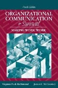 Cover: Organizational Communication for Survival - Pearson