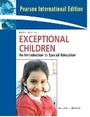 Cover: Exceptional Children - Pearson