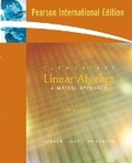 Cover: Elementary Linear Algebra - Pearson