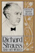 Cover: Richard Strauss and His World - Princeton University Press