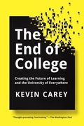 Cover: The End of College - Riverhead Books